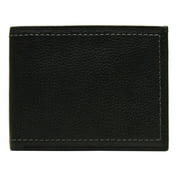 Male Casual Dressy Trifold Wallets, Black