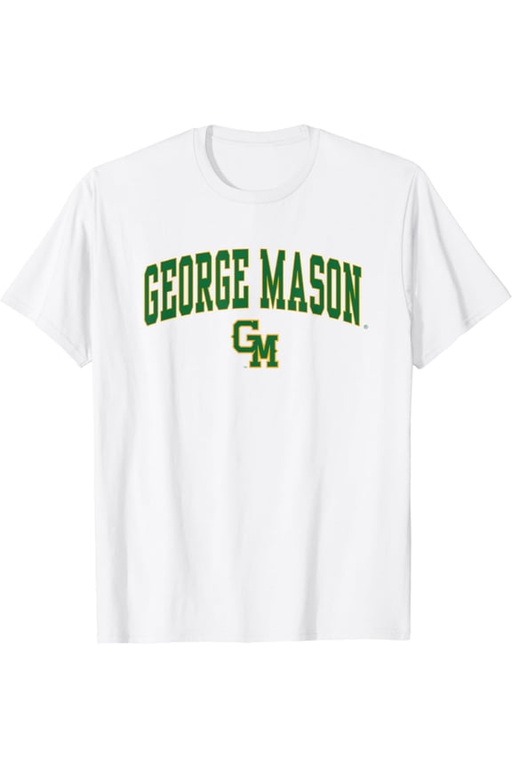 George Mason Patriots Arch Over Logo Officially Licensed T-Shirt