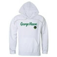 thumbnail image 1 of George Mason University Mens Script Hoodie, White - Small, 1 of 1