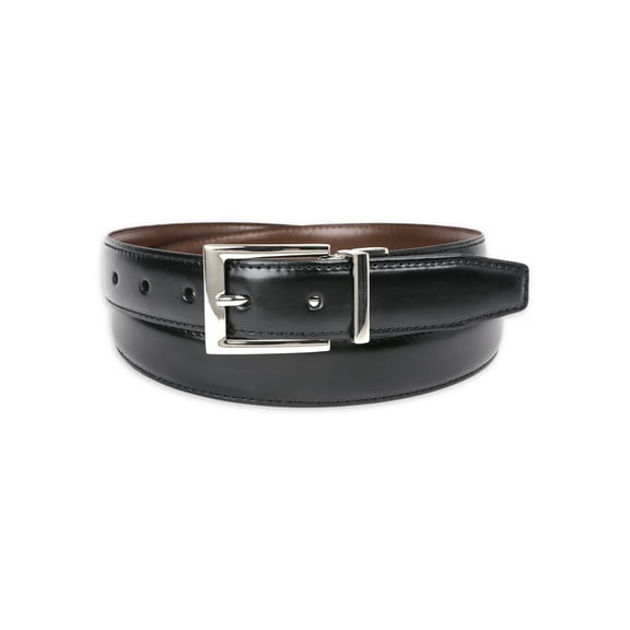 George Men's 30mm Reversible Feather Edge Stitch Belt