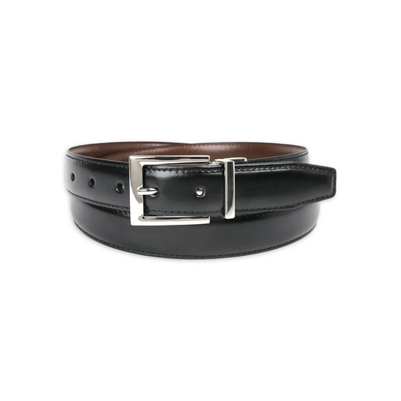 Men's 30mm Reversible Feather Edge Stitch Belt