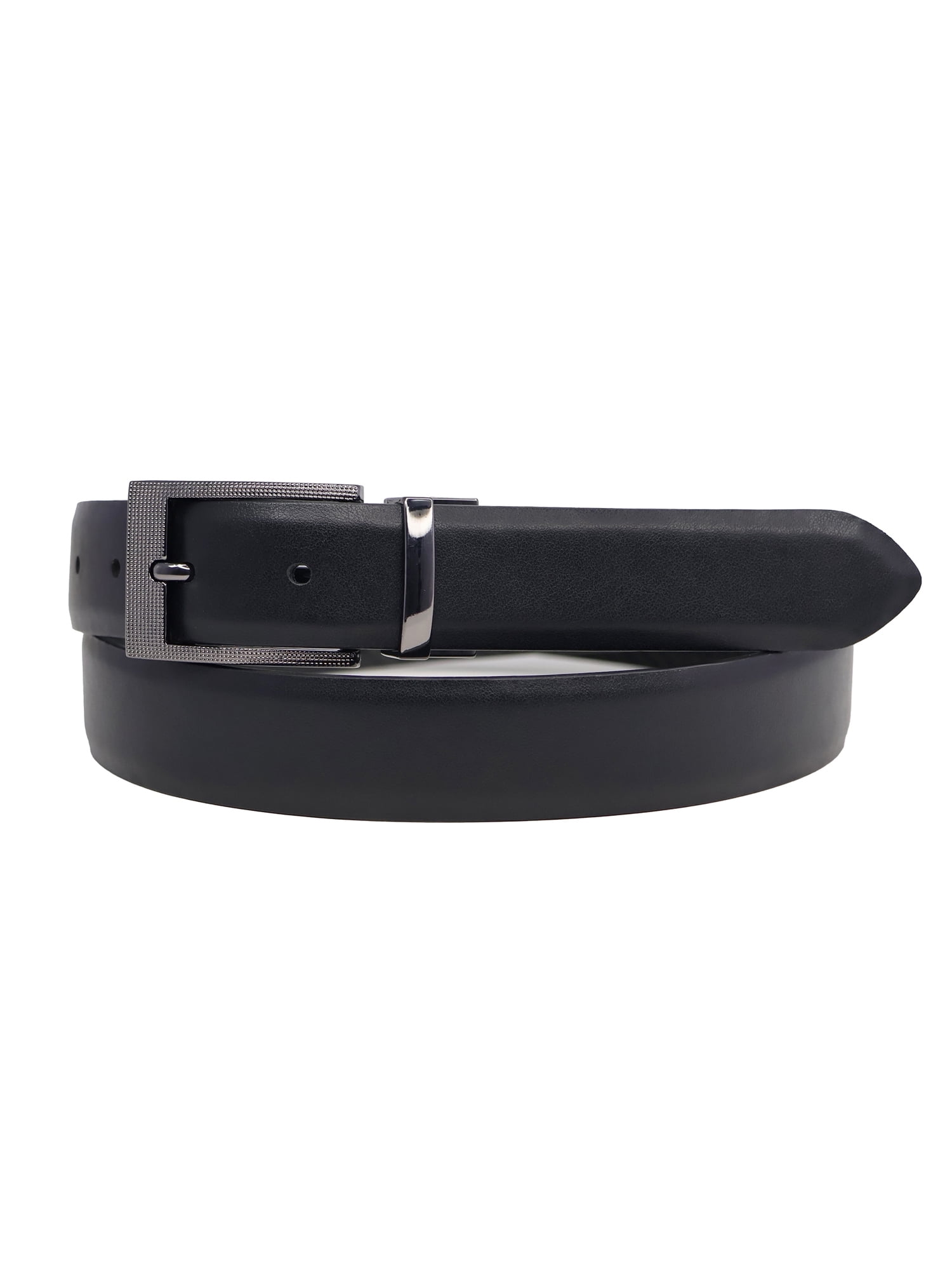 George Men's 32MM Carbon Fiber Belt, Black, Medium