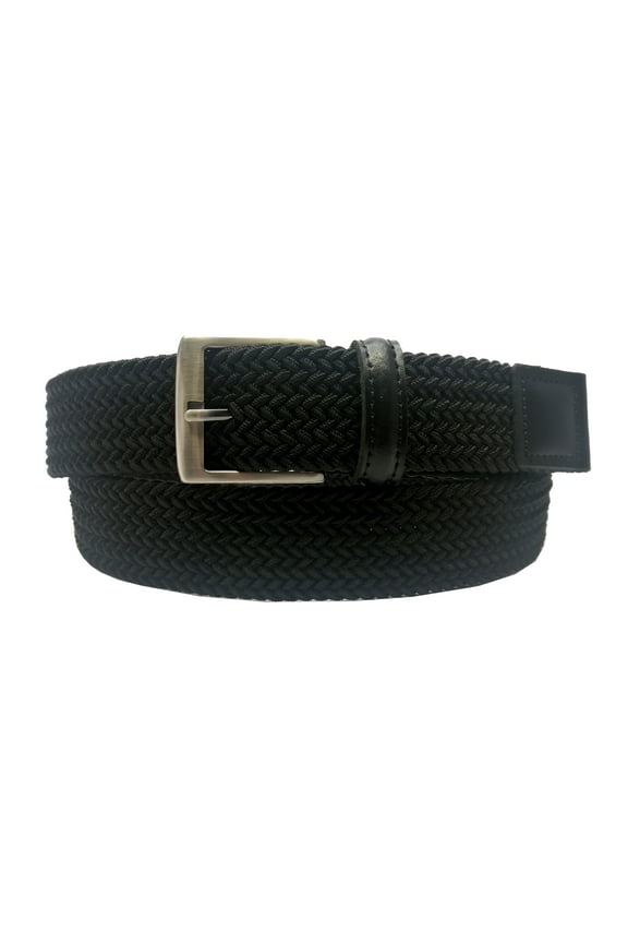 Men's 35MM Black Stretch Belt