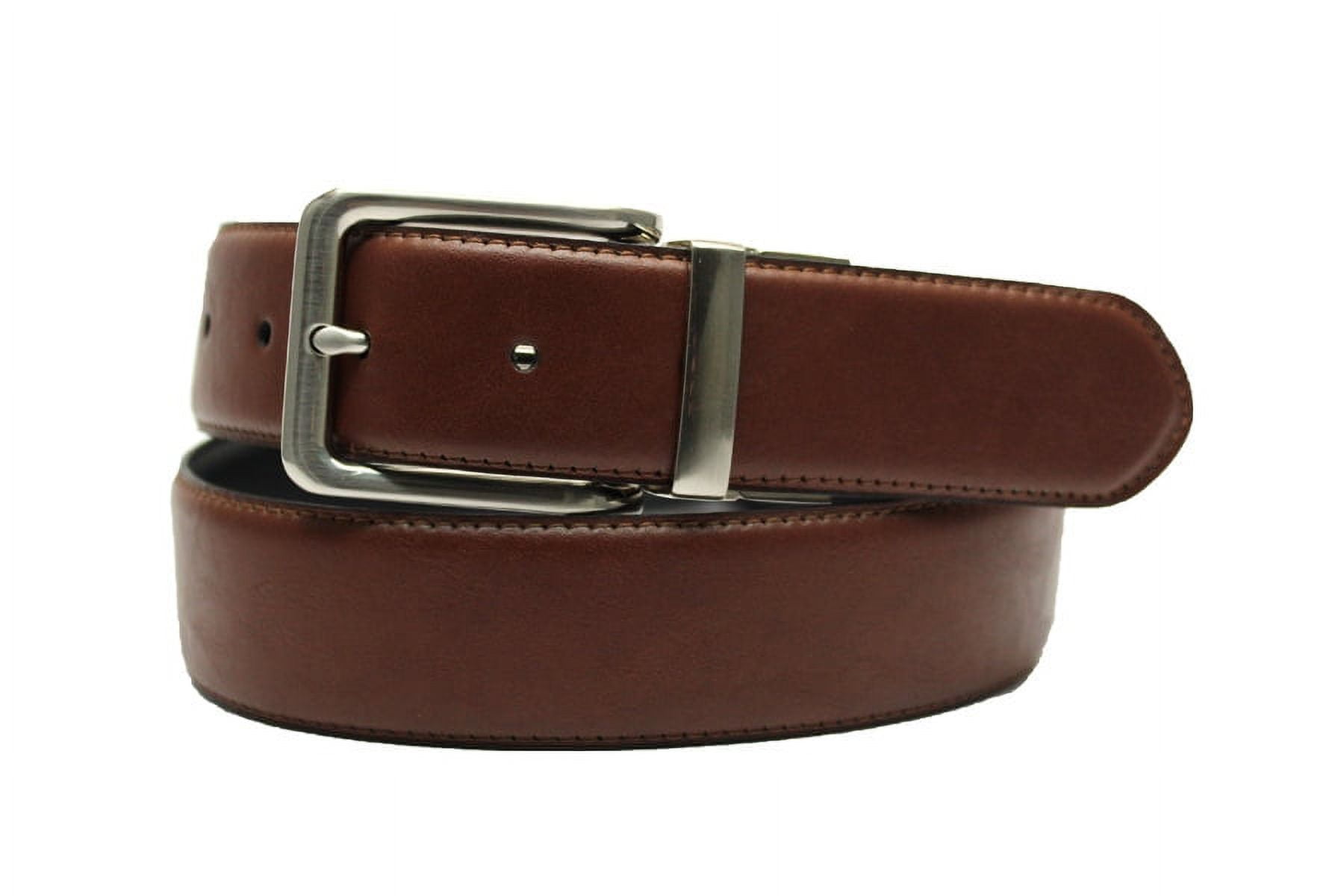 Kenneth Cole REACTION Men's Reversible Stretch Belt - Black/Brown, 35mm Wide, Medium (Fits 34-36) - View #4