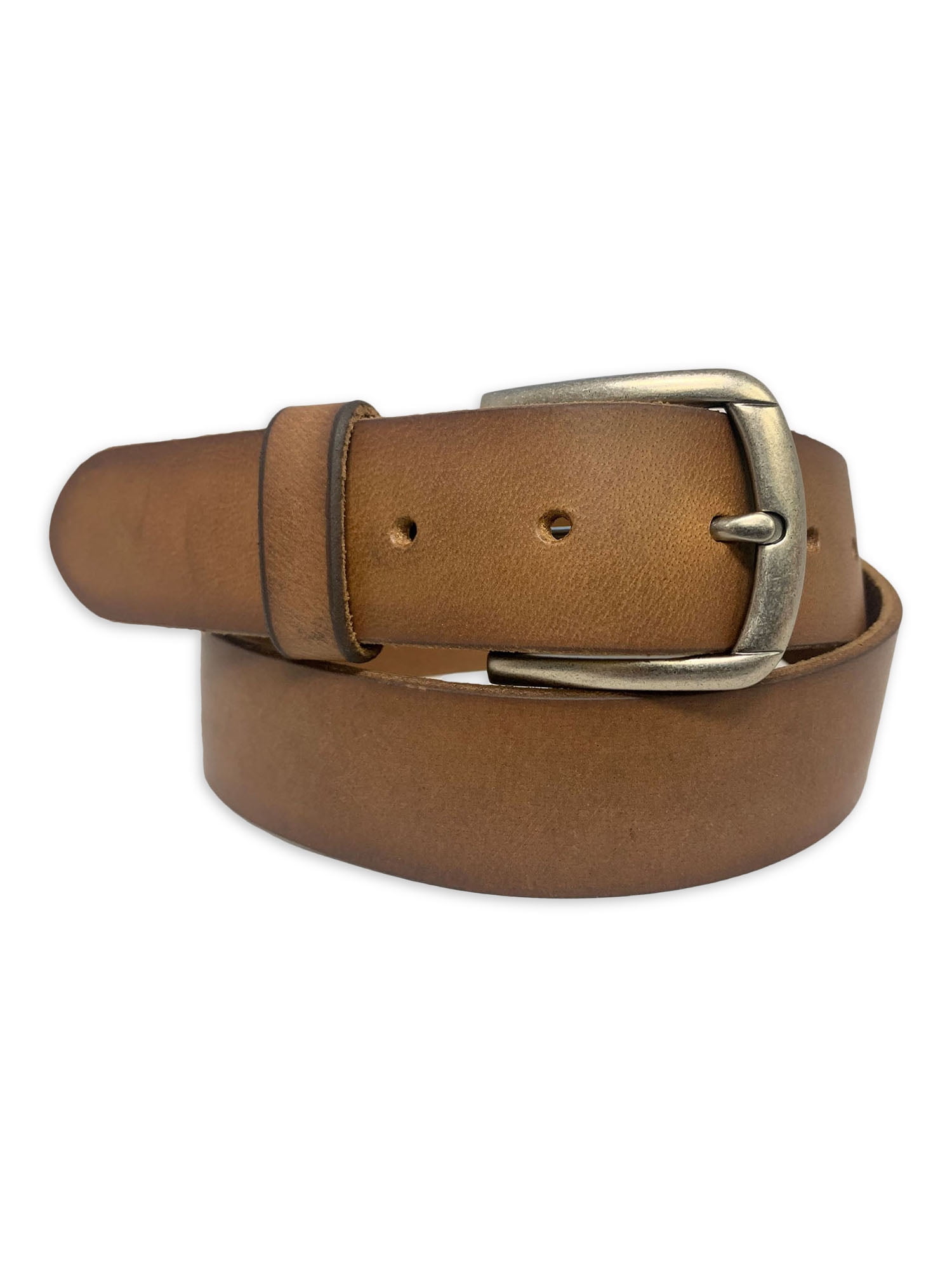 George Men's 38mm Snapon Tan Leather Casual Belt 