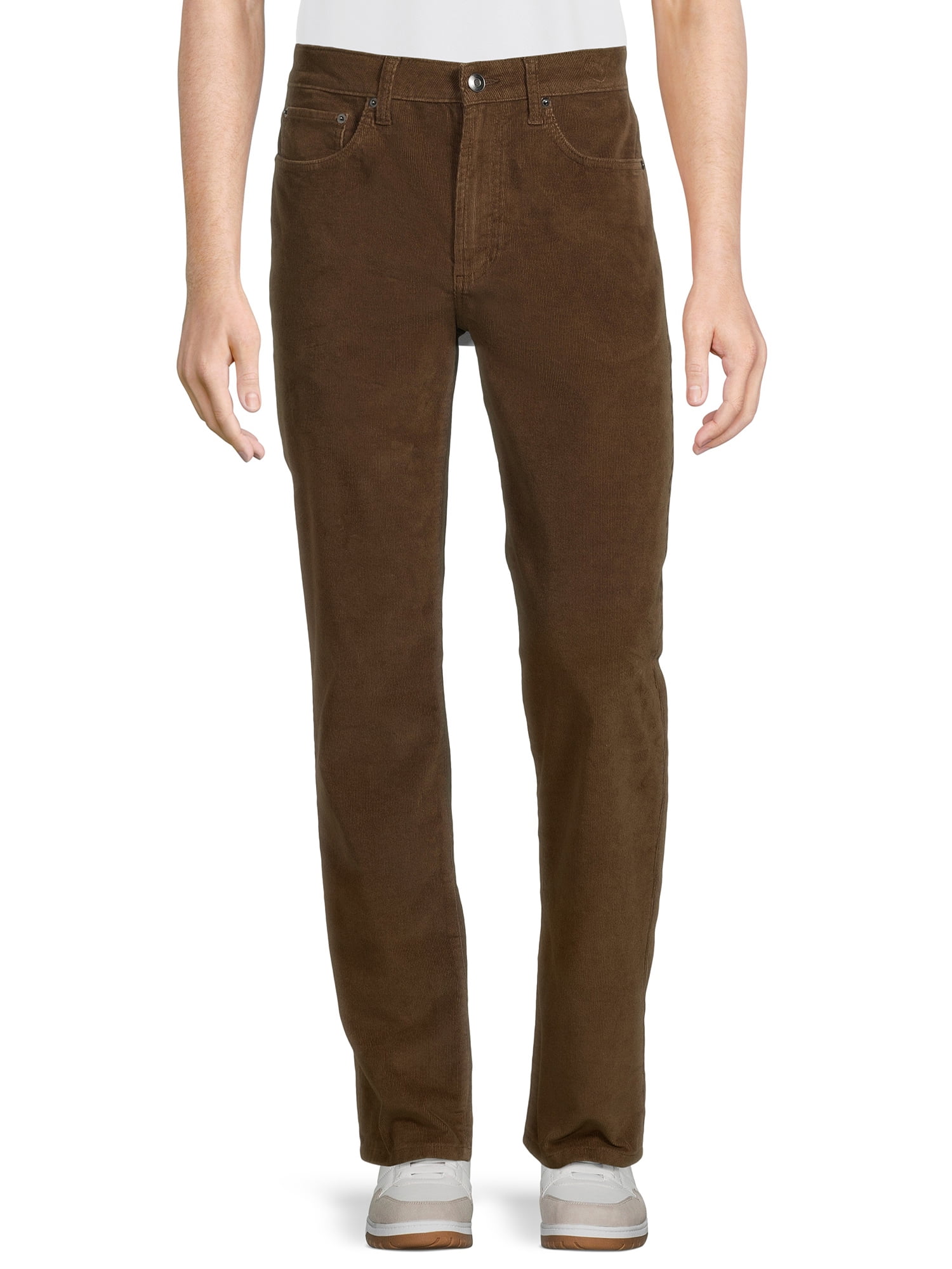 George Men's 5-Pocket Micro Corduroy Pants - Walmart.com