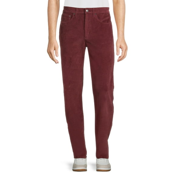 George Men's 5-Pocket Micro Corduroy Pants