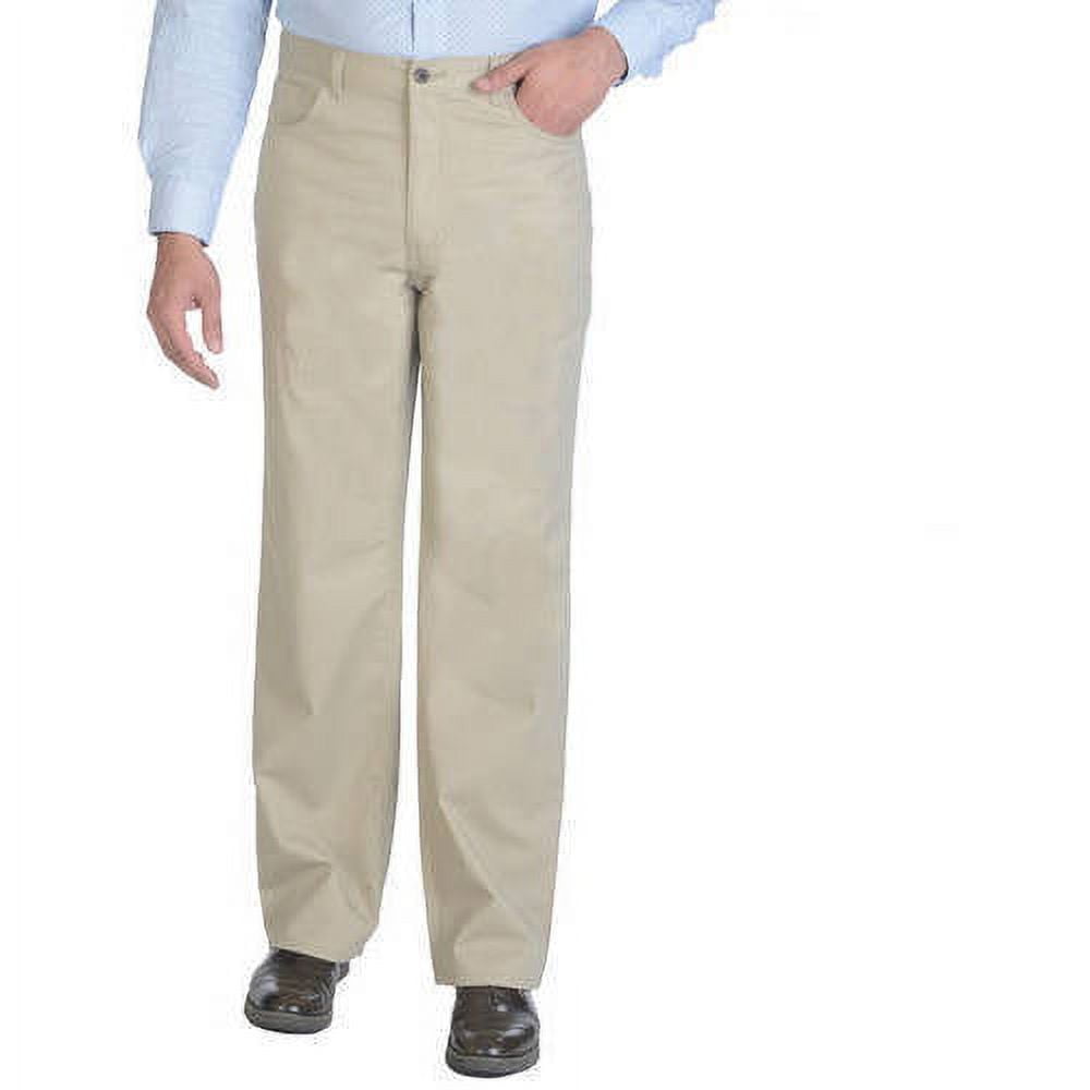 George Men`s 5 Pocket Straight Fit Pant - Walmart.com
