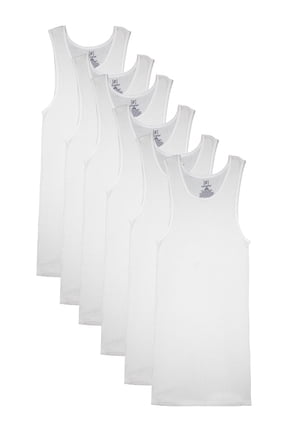 Men’s A-Shirts, 6-Pack