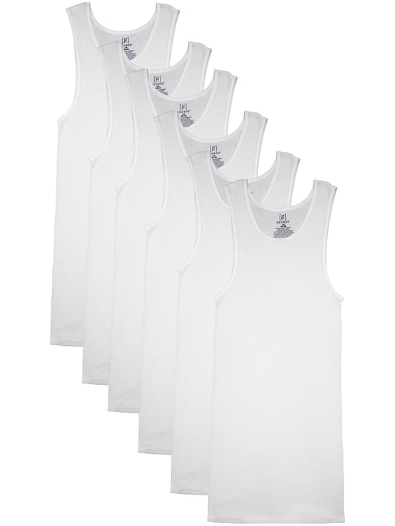 Men’s A-Shirts, 6-Pack