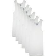 George Men’s A-Shirts, 6-Pack