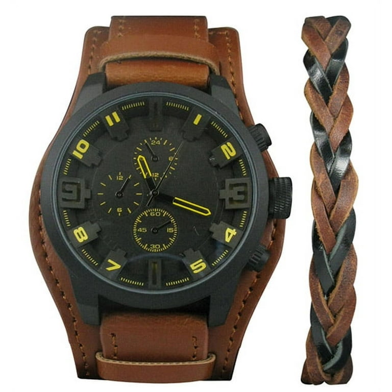 福袋 バースデイ Cuff Analog Men's George Wristwatch Accessory Bracelet with ミュージシャン