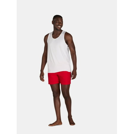 George Men's & Big Men's 2-Pack Swim Trunks, 6" Inseam, Sizes S-3XL