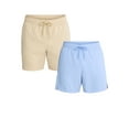 thumbnail image 1 of George Men's and Big Men's Swim Trunks, 6'' Inseam, 2-Pack, Sizes S-3XL, 1 of 7