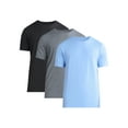 thumbnail image 1 of George Men's & Big Men's 3-Pack Crewneck Tee with Short Sleeves, Sizes XS-3XL, 1 of 8