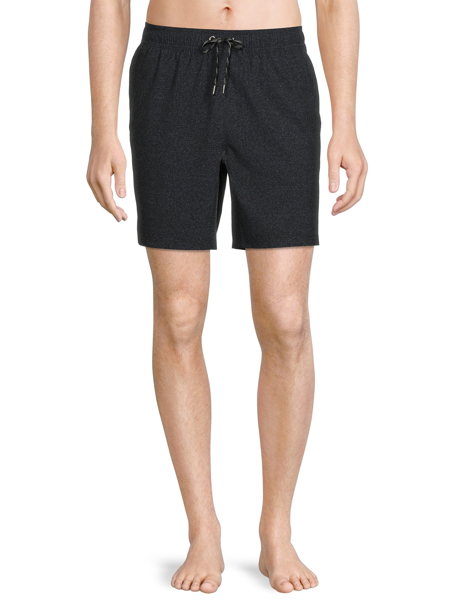 George Men's & Big Men's 7 Boxer Brief Lined Swim Trunks with Stretch 