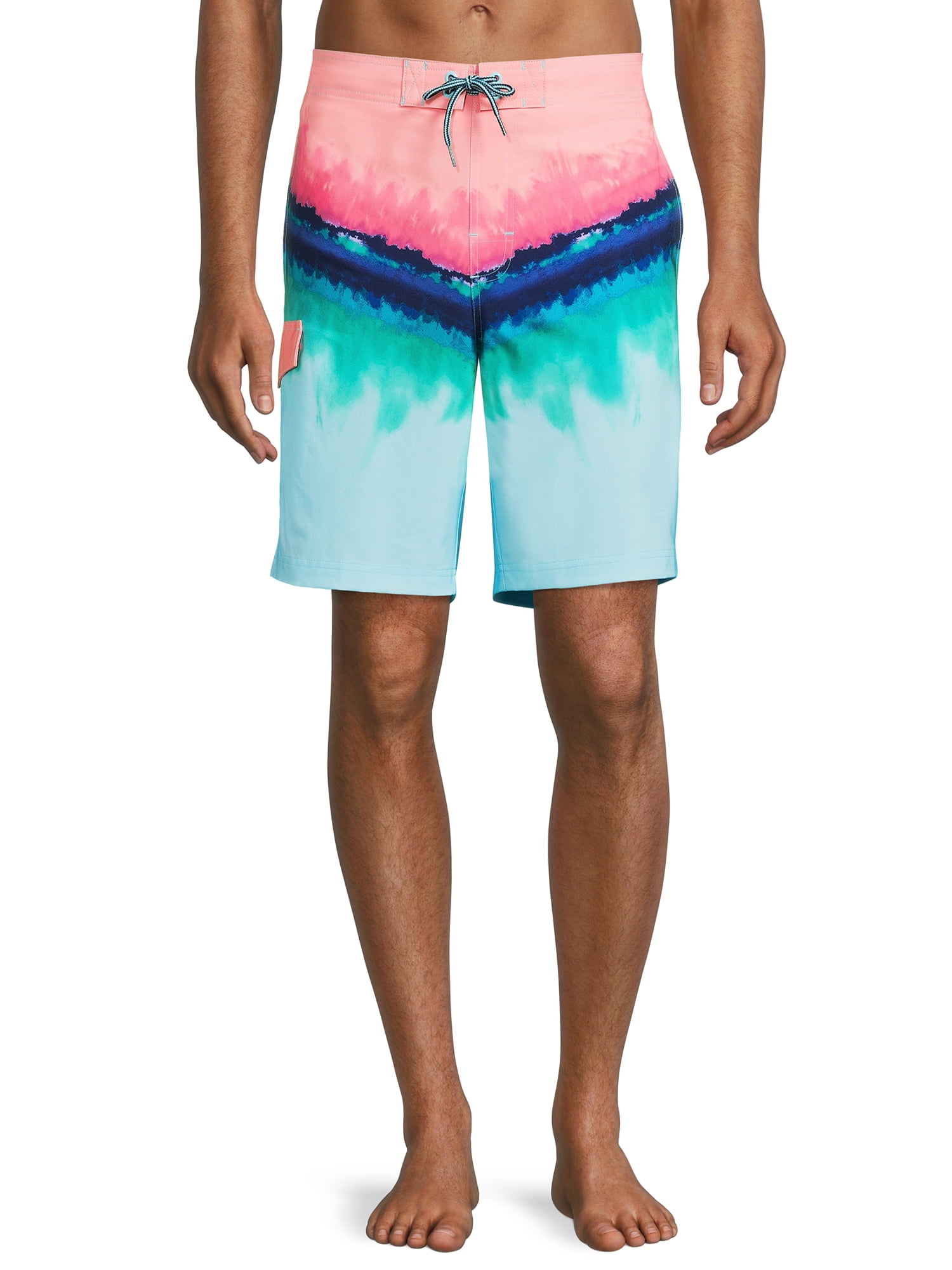 George Men's and Big Men's E-Board Swim Trunks with UPF 50+, 9" Inseam, Sizes S-3XL