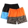 thumbnail image 1 of George Men's & Big Men's All Guy 8" Swim Trunks, 2-Pack, 1 of 7