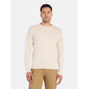 George Men's & Big Men's Relaxed Fit Lightweight Crewneck Sweater, Sizes XS-3XL
