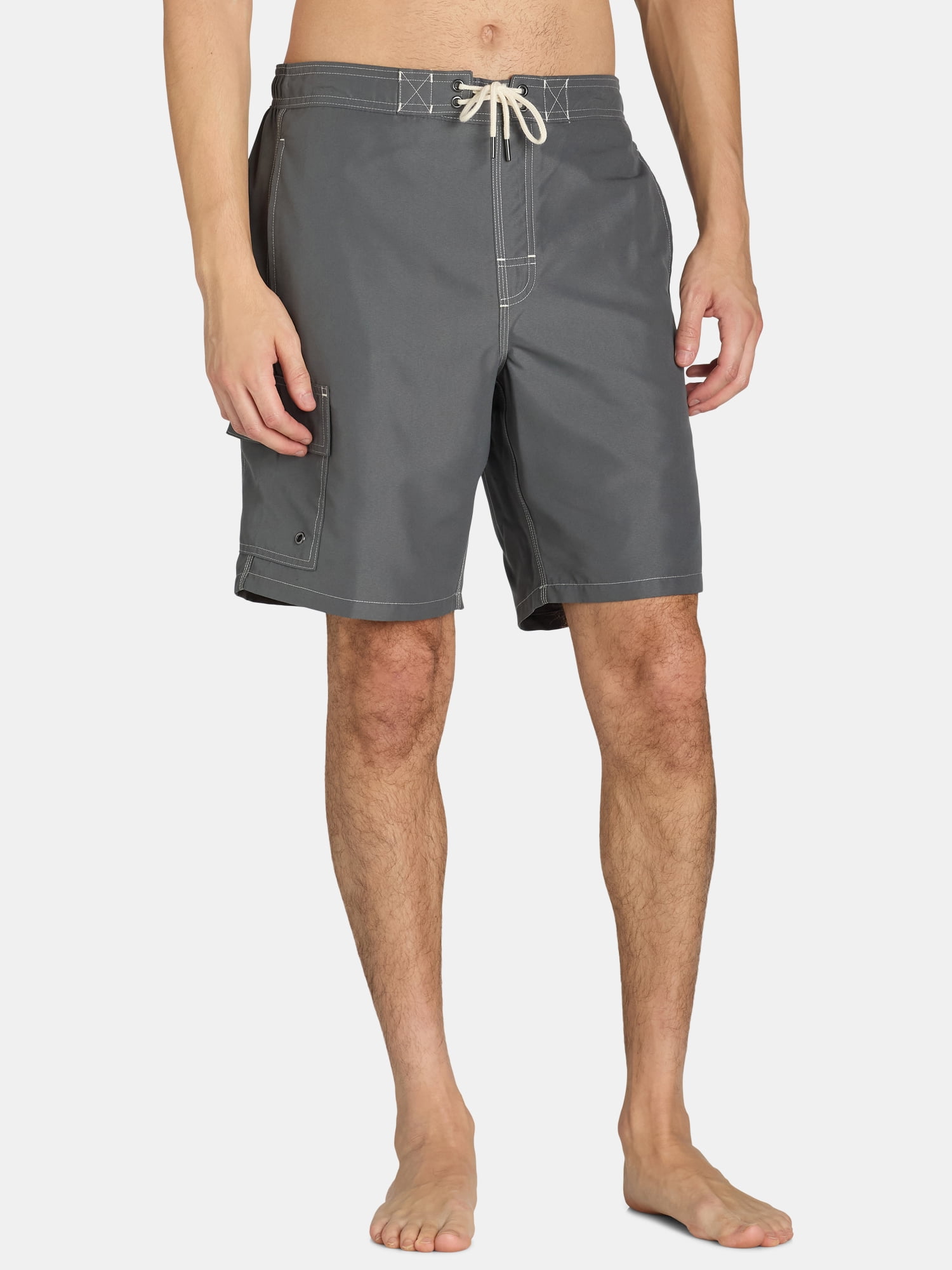George Men's & Big Men's Cargo E-Board Shorts, 9" Inseam, Size S-3XL