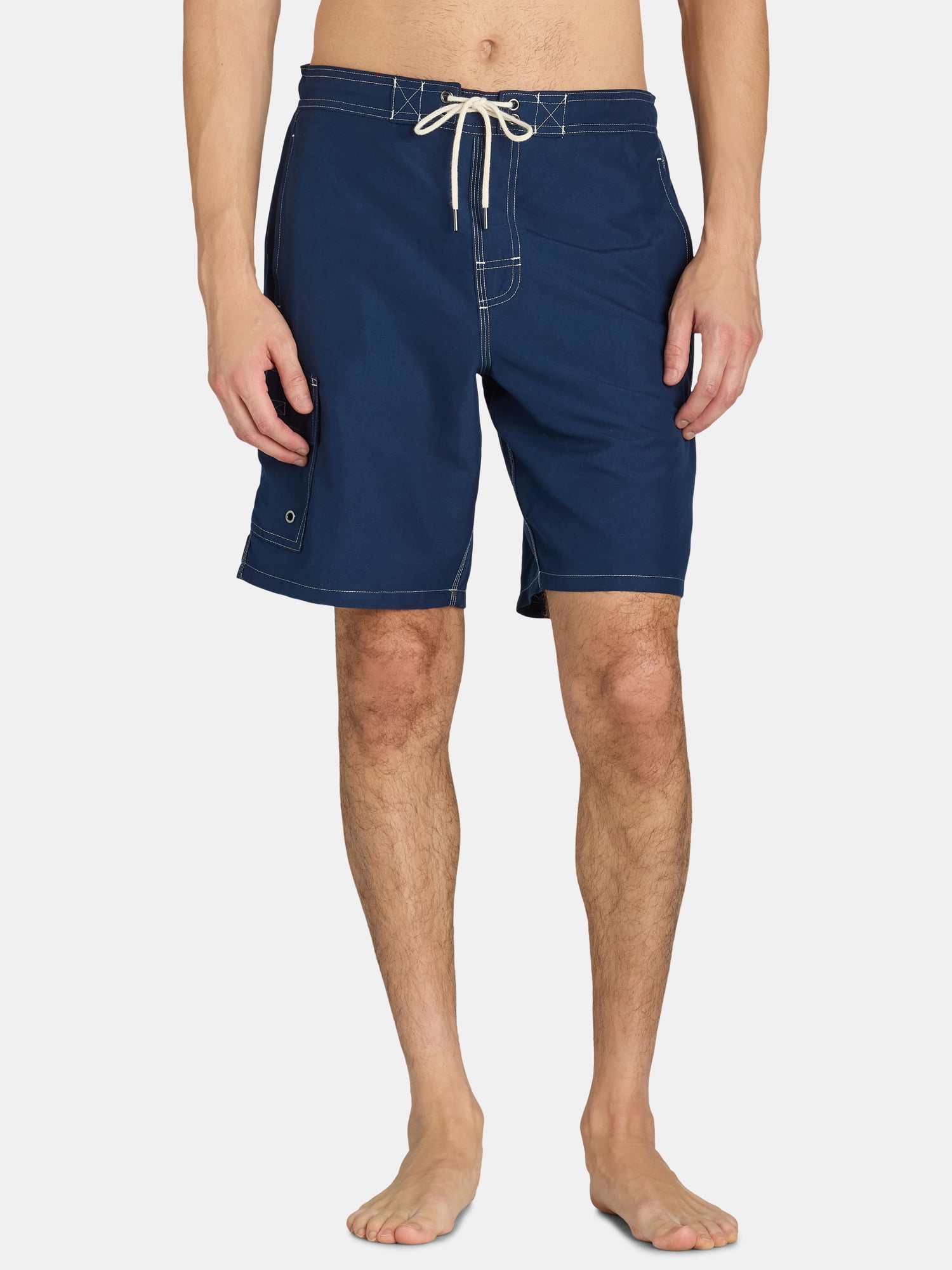George Men's & Big Men's Cargo E-Board Shorts, 9" Inseam, Size S-3XL