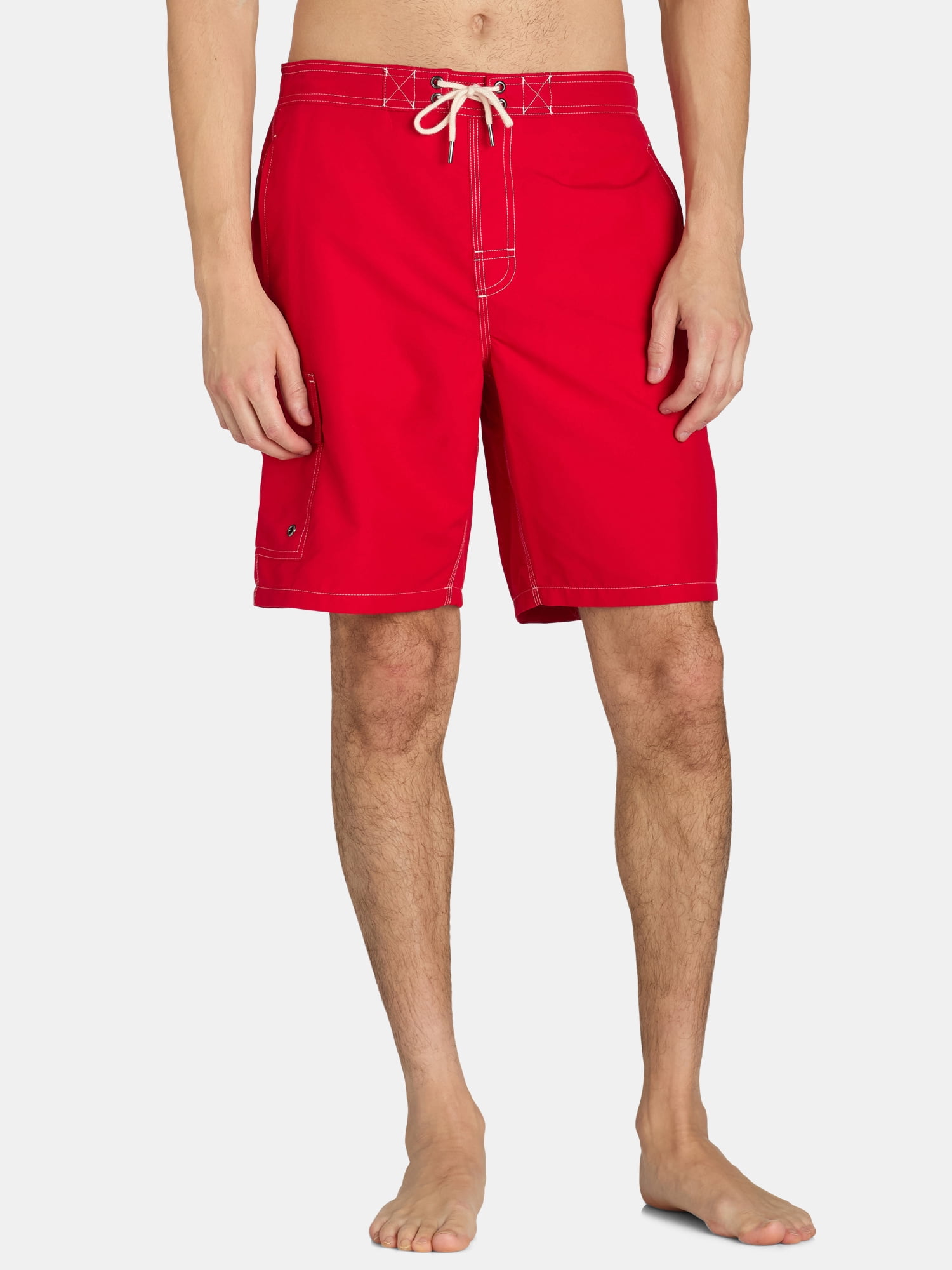 George Men's & Big Men's Cargo E-Board Shorts, 9" Inseam, Size S-3XL