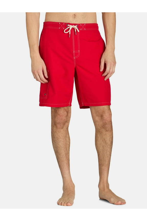 Men's & Big Men's Cargo E-Board Shorts, 9" Inseam, Size S-3XL