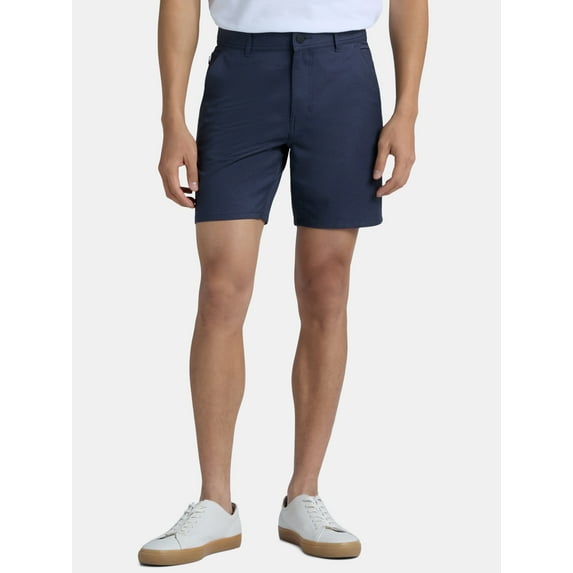 George Men's & Big Men's Commuter Shorts, 7" Inseam, Sizes 30-46