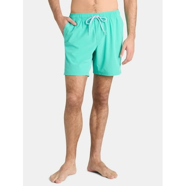 George Men's & Big Men's Compression Lined Swim Trunks, 7" Inseam, Sizes S-3XL