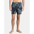 thumbnail image 1 of George Men's & Big Men's Compression Lined Swim Trunks, 7" Inseam, Sizes S-3XL, 1 of 5