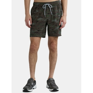 George Men's & Big Men's Compression Lined Swim Trunks, 7" Inseam, Sizes S-3XL