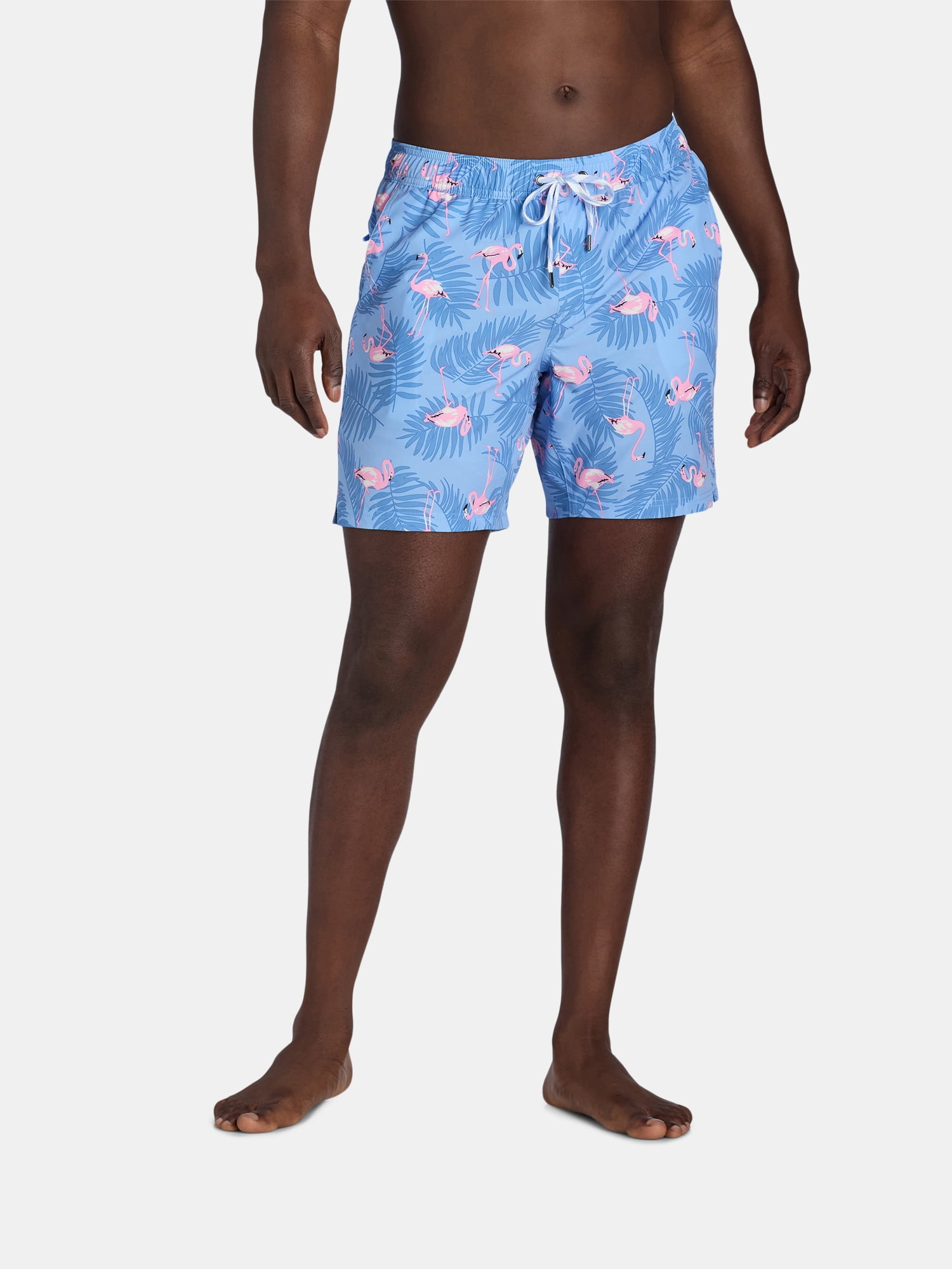 Men’s & Big Men's Compression Lined 7” Swim Trunks with UPF 50