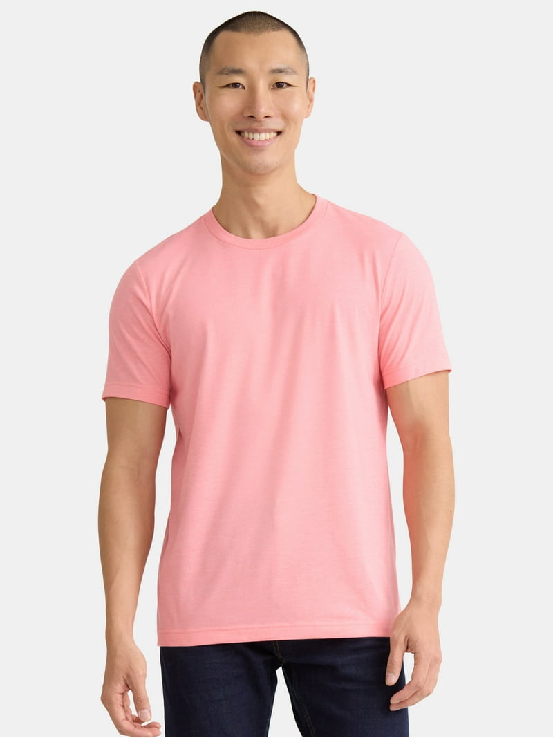George Men's and Big Men's Classic Fit Crewneck Tee with Short
