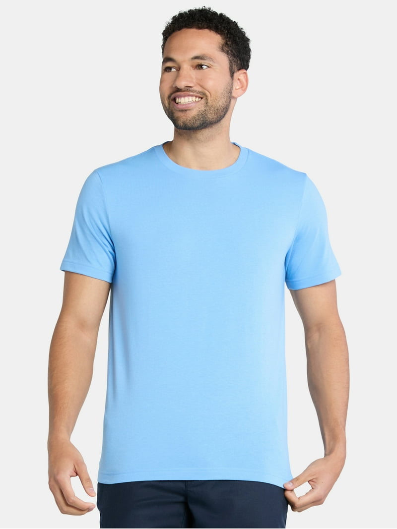 George Men's Short Sleeve Crewneck T-Shirt, Sizes XS to 3XL