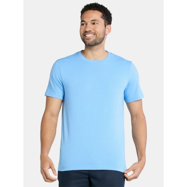 George Men's Short Sleeve Crewneck T-Shirt, Size XS-3XL (Men's, Big Men ...