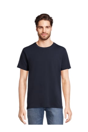 Men's and Big Men's Crewneck T-Shirt with Short Sleeves