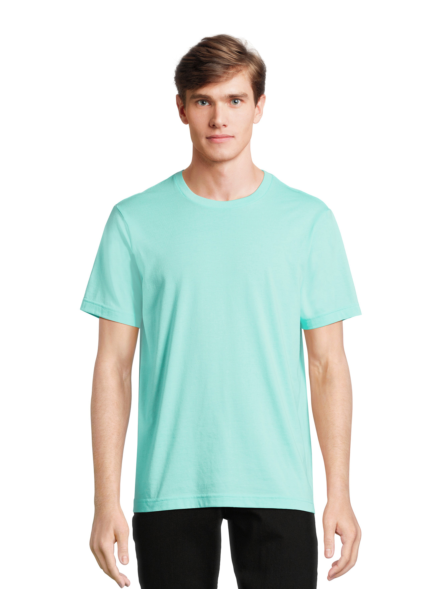 George Men's & Big Men's Crewneck Tee with Short Sleeves, Sizes XS-3XL - image 1 of 6