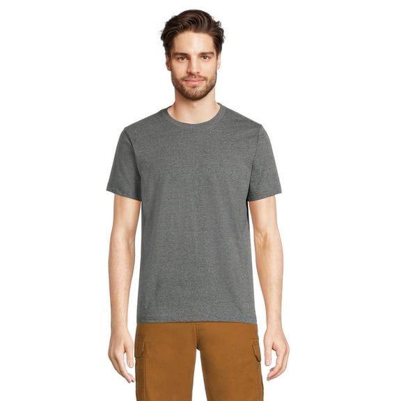 George Men's & Big Men's Crewneck Tee with Short Sleeves, Size XS-3XL