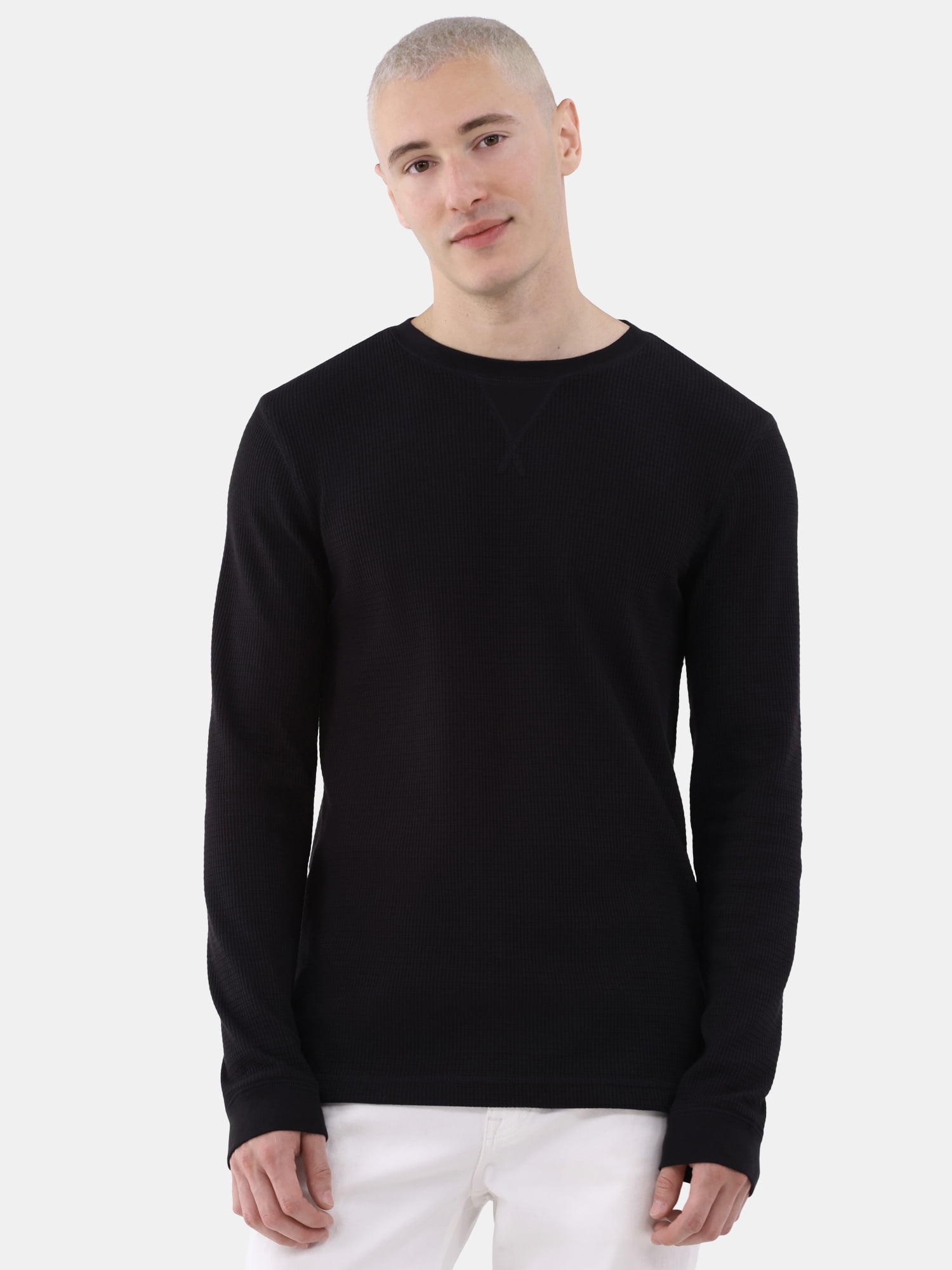 George Men's and Big Men’s Thermal Top with Long Sleeves