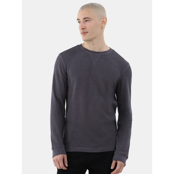George Men's and Big Men’s Thermal Top with Long Sleeves