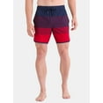 thumbnail image 1 of George Men's & Big Men's Dolphin Hem Swim Trunks, 7" Inseam, Size XS-3XL, 1 of 5