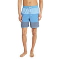 Men's & Big Men's Dolphin Hem Swim Trunks with UPF50+, 8" Inseam