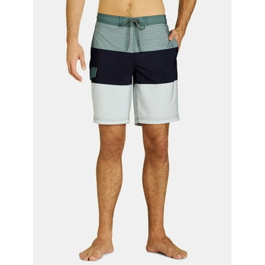 George Men's & Big Men's E-Board Swim Trunks with UPF 50 , 9" Inseam, Sizes S-3XL