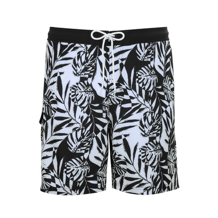 George Men's & Big Men's E-Board Swim Trunks with UPF 50+, 9" Inseam, Sizes S-3XL