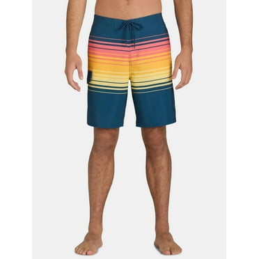George Men's & Big Men's E-Board Swim Trunks with UPF 50 , 9" Inseam, Sizes S-5XL
