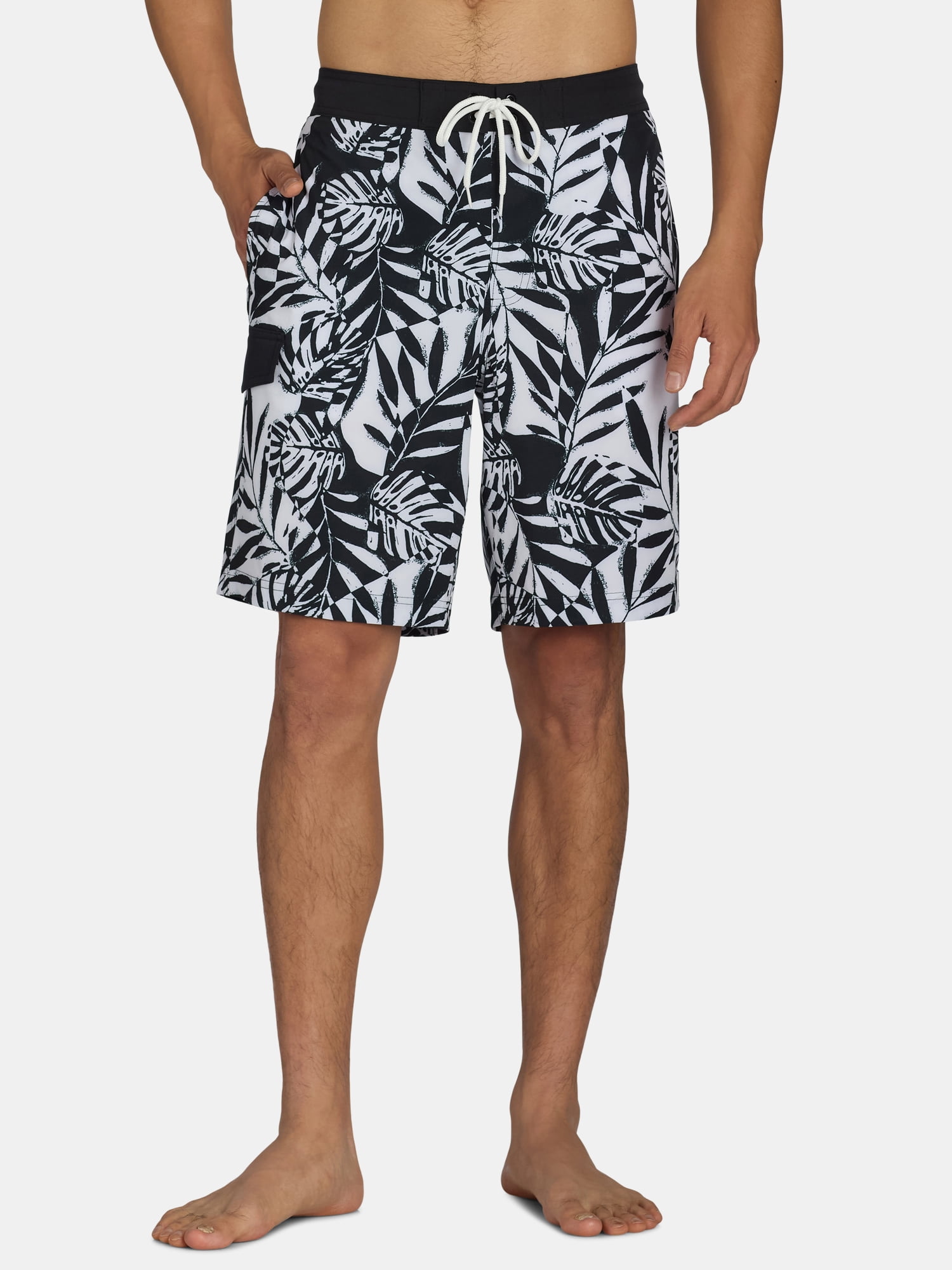 George Men's & Big Men's Cargo E-Board Stretch Trunks 9" Inseam, Sizes S-5XL