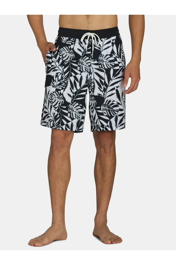Men's & Big Men's E-Board Swim Trunks with UPF 50+, 9" Inseam, Sizes S-5XL