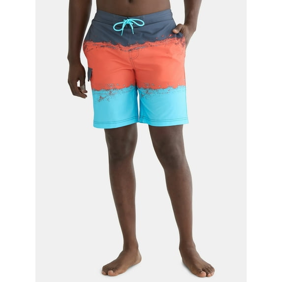 George Men's & Big Men's Cargo E-Board Stretch Trunks 9" Inseam, Sizes S-5XL