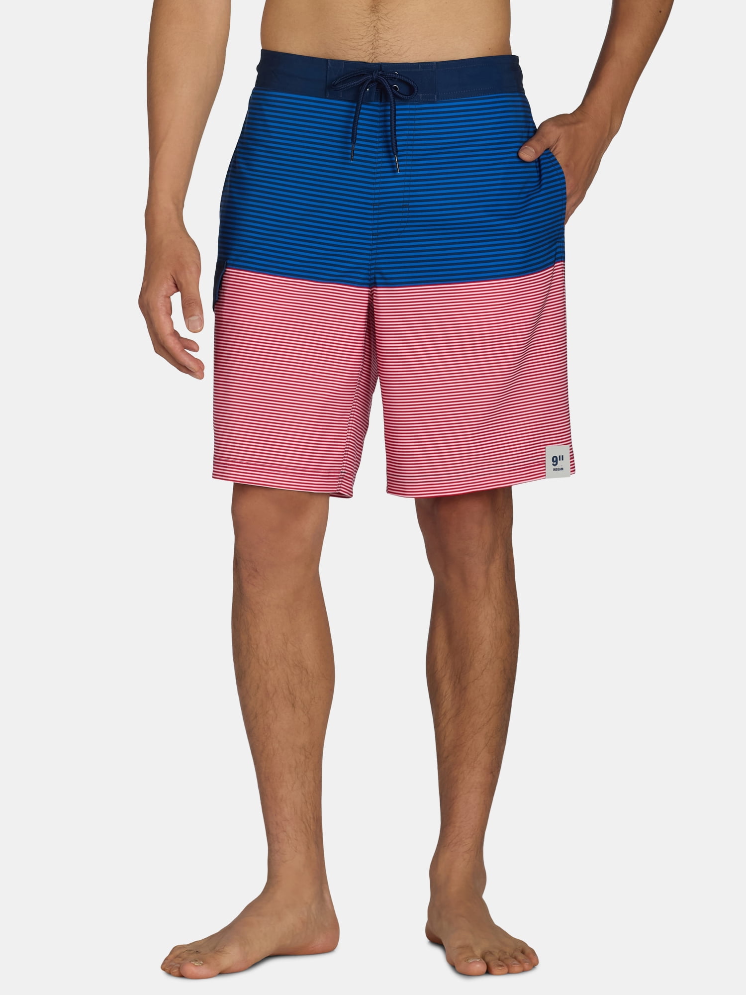 George Men's & Big Men's Cargo E-Board Stretch Trunks 9" Inseam, Sizes S-5XL