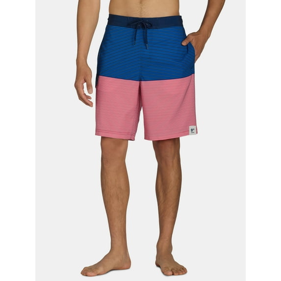George Men's & Big Men's Cargo E-Board Stretch Trunks 9" Inseam, Sizes S-5XL